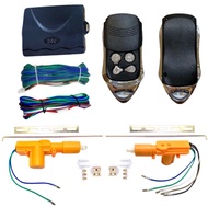AUTO K ONE  ชุดเซ็นทรัลล็อครถยนต์พร้อมกุญแจรีโมท2ตัว 24V สำหรับรถยนต์ 2 ประตู  ใช้ได้กับทุกรุ่น(ที่ร