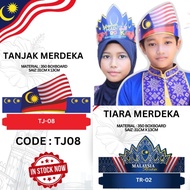 Ready Stock Tanjak Merdeka/ Tiara Merdeka/ Tanjak Kertas / Hiasan Kepala Merdeka