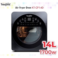 INNOFOOD Air Fryer Oven KT-CF14D (14L) Digital Touch Control Double Glass Door Stainless Steel Chamber Dehydrator Frying