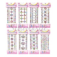 XY-005 Multicolor Crystal Sticker DIY Self-adhesive Rhinestone Gem Sticker