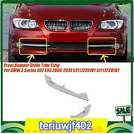 【●TI●】1Pair Front Bumper Grille Trim Strip for BMW 3 Series X5 E92 E93 2011-2013 320 323 325 328I 330I Spare Parts Accessories Parts 51117229181 51117229182