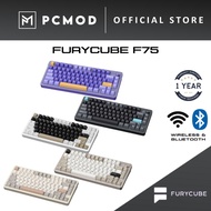 FURYCUBE F75S Full Assembled Hotswappable Mechanical Keyboard | PCMOD x KEYMOD