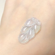 【一葉致富】玻璃種飄雪花翡翠葉子 | 天然緬甸A貨翡翠 | 送禮