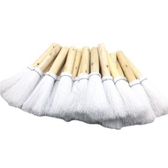KY/💯Wok brush Wooden Handle White Silk Dish Brush Non-Stick Oil Dish Brush Wooden Handle Kitchen Pot Brush Pot Washing B