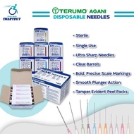 Terumo AGANI Disposable Needle 18G/ 20G/ 21G/ 22G/ 23G/ 24G/ 25G/ 26G/ 27G/ 30G /100pcs per box