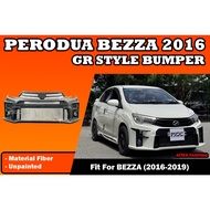 PERODUA BEZZA 2016-2019 GR FRONT BUMPER DEPAN GR STYLE FOR BEZZA FIRST MODEL BEZZA GR BUMPER