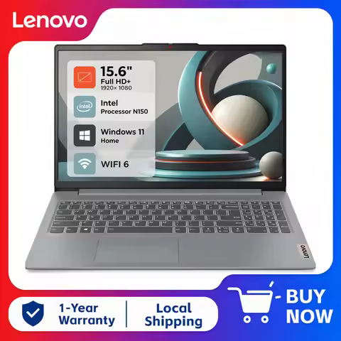 Lenovo IdeaPad Slim 3i 15.6" Full HD Laptop, Intel N150, 8GB RAM, 128 UFS, Windows 11 Home, Arctic G