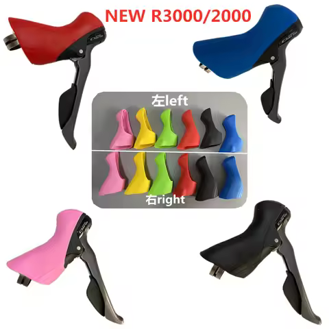 Bracket Hoods for SHIMANO Claris ST-R2000 Sora ST-R3000 Road Bike Shifters Protective Covers Rubber 