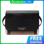 Burberry | กระเปาสะพายขางลายตาราง Burberry New Hampshire รนมน 8046316