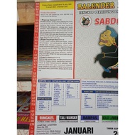 Palon Jawa Kalender Kalender Kejawen 2022 Sabdo