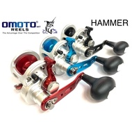 20"Omoto Hammer HM-1001 Jigging & Bottom Reel (Kiri)+(free gift 🎁 Jig 2pcs)