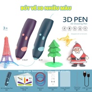 (Wholesale) Low Temperature Wireless 3D Pen - 3D Pen For Kids With Toy Drawing Practice: Create Creative Three-Dimensional Model