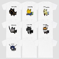 coolkidd Shedletsky Blame John Gubby Forsaken Two Time 007n7 Roblox White Crew Neck T-Shirt 2 S-5XL