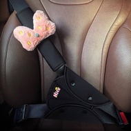 CAR Children's Seat Belt Holder Anti-Strangulation Neck Shoulder Pad Set Car Baby Belly Protection A