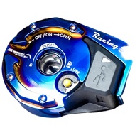 J.M傑米車藝 APEXX Racing S 雷霆S 125/150 專用 CNC造型鎖頭蓋 鑰匙蓋