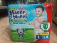 HAPPY NAPPY DIAPER L20/HAPPY NAPPY PEREKAT ISI 20