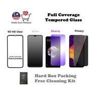 Oppo Blueray /Matte /9D /Privacy / Stricker/Clear Glass A73 A91 F5 F7 F9 F11 R9S R17 A3S A5S A9 a12e