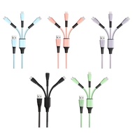 MJ-U77 Macaron 3in1 USB Data Cable