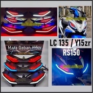 Mata Gaban Lampu Dada Pilot Light Led  Yamaha Y15ZR Y15 Ysuku V1 V2 Lc135 V4 Rs150 Daylight DRL Lamp