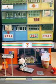 Lulu豬 x 7-eleven 系列套裝 (連發光便利店)