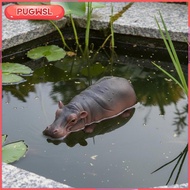 [pugwsl] Buoyant Resin Duck Authentic Texture Buoyant Duck for Garden, Aquarium