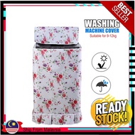 Washing Machine Cover, 9-12kg Top Load Cover Washing Machine, Dustproof, Waterproof, Sun-proof