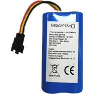 Suitable for McCartee SYS-6010 Liquid Infusion Pump Rechargeable Battery 18650-2S1P-02