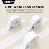 NIIMBOT D101 20 25mm Mini White Color Sticker Waterproof Supermarket Price List Tag Roll Paper Shipp