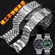 2024 High quality✾❃❂ 蔡-电子1 Suitable for Seiko skx007 009 water ghost diving men's watch with solid stainless steel bracelet steel band 20/22mm