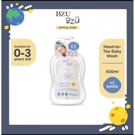 BZU BZU Head To Toe Baby Wash (600ml) bzubzu