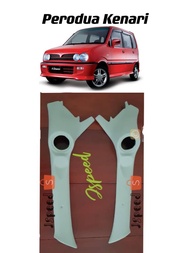PERODUA KENARI 3 Way Air Pillar Tweeter + 3.5" Speaker MID Holder