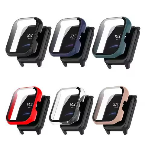 Glass+Case For Realme Watch 2 2 pro SmartWatch Accessories PC all-around bumper+Screen Protector For