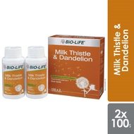 Bio-Life Milk Thistle &amp; Dandelion 2 x 100s