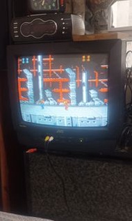 JVC 14吋電視機 AVA1 4M2 /國產紅白遊戲機 （不是任天堂）電視搖控已壞