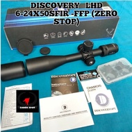 Telescope Discovery Lhd 6-24X50Sfir Ffp Zero Stop Terlaris