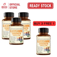 Glucosamine Chondroitin MSM and Turmeric Supplement 90 Capsules