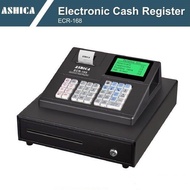 ASHICA ECR-168 Casher Machine Cash Register Cashier Drawer Mesin Money Cash Mesin