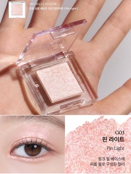 Clio Korea Monochrome Eye Shadow G10 แชมเปญ Diamond Highlight Fine Shine Wings-Pacolleo กันน้ําป้องก