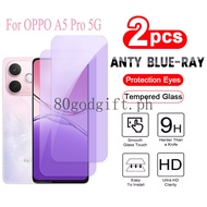 2 Pcs Tempered Glass OPPO A5 Pro  Anti-Bluelight Screen Protector for OPPO A5 Pro A5X A5i A3 Pro A3X