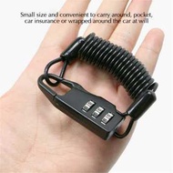 Anti-Theft Bike Helmet Lock 3 Digit Code is really cool
