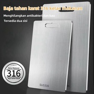Stainless Steel Cutting Board 316 Hygienic Cutting Board Anti-Rust Anti-Bacterial and Anti-Fungus Cu