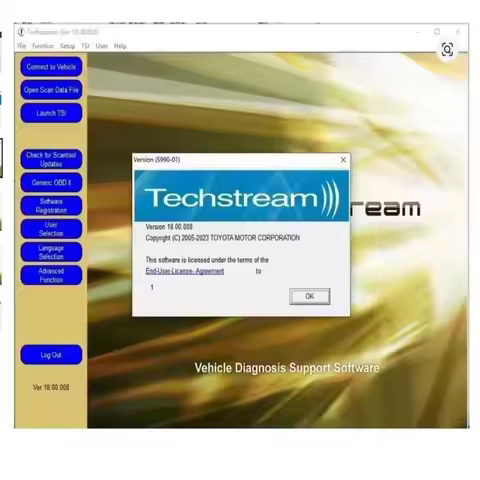 2025 hot sale for MINI VCI Techstream 17.10.012 coding diagnose car scanning OTC Scanner ECM ECU cod