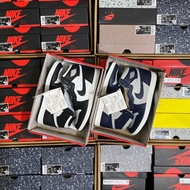 ♞,♘2024【Ljr 23】Air Jordan 1 high 85 "georgetown"  AJ1 sneaker for men shoes EU40.5--47.5