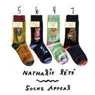 Nathalie Lete x Socks Appeal中筒棉襪