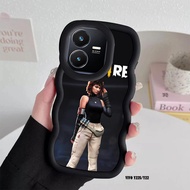 Case hp Vivo Y22 Y22S Y22T Y35 Y17S Y16 Y56 5G Y02S New Macaron Candy Color Silicone Casing FreeFire