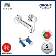 Grohe Essence 19967001 2-Hole Basin Mixer Tap (230 mm) + Grohe Single-Lever Flush-Mounted Universal Body