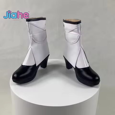 New Game Honkai Impact 3 Cosplay Aponia Shoes Sweet men's and women's high heels Halloween carnival 