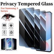 3 Pcs Privacy Tempered Glass for Samsung A56 A36 5G A16 A26 A06 Full Cover Screen Protector Anti-pri