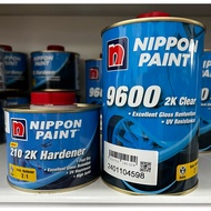 Nippon 9600 2K 2:1 Extra Solid Clear With Hardener - 1set