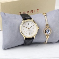 Add shopping cart gift☎┋Women's FASHION Watches ESPRIT Skin FREE Bracelet, UK 3.7CM